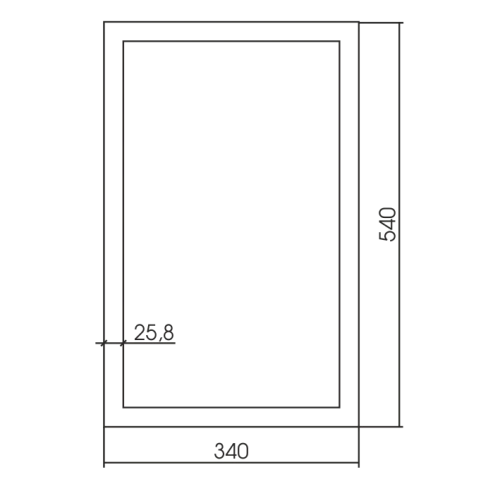 Зеркало SILVER MIRRORS 340x540 Серебро Магнат (ФР-00002187) Зеркало SILVER MIRRORS 340x540 Серебро Магнат (ФР-00002187)