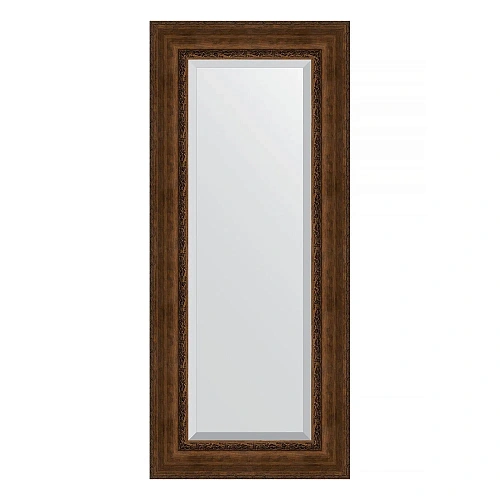 Зеркало в багетной раме Evoform Exclusive BY 3533 62 x 142 см, состаренная бронза с орнаментом Зеркало в багетной раме Evoform Exclusive BY 3533 62 x 142 см, состаренная бронза с орнаментом