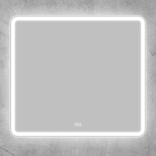 Зеркало BelBagno SPC-MAR-900-800-LED-TCH-WARM 12W 220-240V 900x30x800 с подсветкой сенсорным выключателем и подогревом Зеркало BelBagno SPC-MAR-900-800-LED-TCH-WARM 12W 220-240V 900x30x800 с подсветкой сенсорным выключателем и подогревом