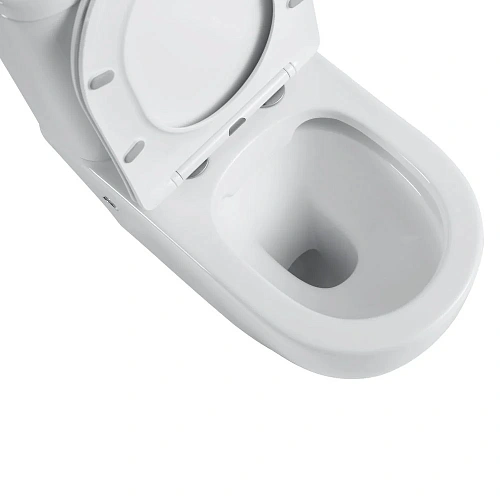 Унитаз напольный Black&White W-7789 P-trap / Geberit/ Rimless / anti-dirt (620x360x810) компакт 7789W Унитаз напольный Black&White W-7789 P-trap / Geberit/ Rimless / anti-dirt (620x360x810) компакт 7789W