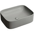 Детальная картинка товара «раковина ceramica nova element cn6052mh антрацит матовый накладная»