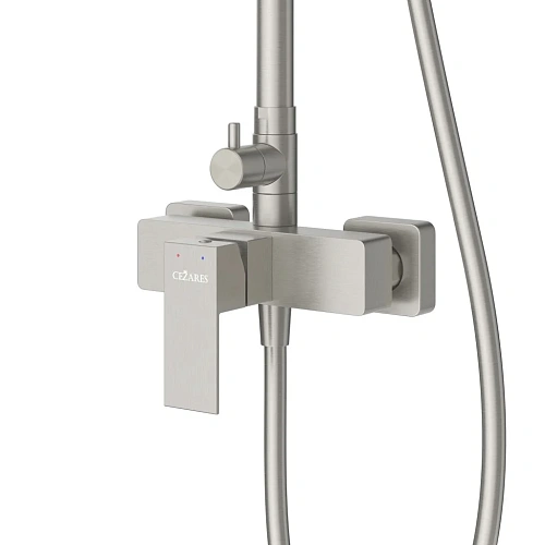 Душевая система CEZARES SLIDER-CD-IN сатин Душевая система CEZARES SLIDER-CD-IN сатин