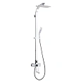 Душевая система Lemark Melange LM4962CW, хром/белый Душевая система Lemark Melange LM4962CW, хром/белый
