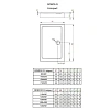 Душевой поддон Radaway Doros D Compact SDRD1290-05 120x90 Душевой поддон Radaway Doros D Compact SDRD1290-05 120x90
