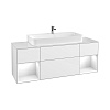 Картинка анонса товара «тумба под раковину villeroy &amp; boch finion 160 см, с подсветкой f211gfgf»