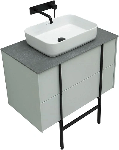 Тумба под раковину Allen Brau Reality 1.32005.PWM 80 рapyrus white matt Тумба под раковину Allen Brau Reality 1.32005.PWM 80 рapyrus white matt