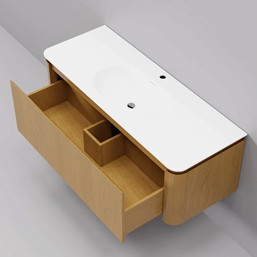 Тумба с раковиной ArtDecco Coco 120 ACC12W14S100 белый дуб Тумба с раковиной ArtDecco Coco 120 ACC12W14S100 белый дуб