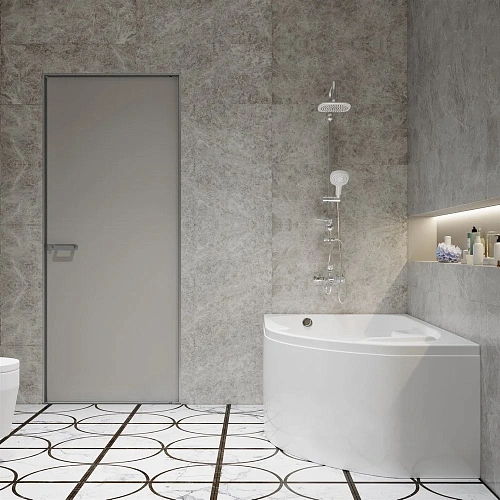 Акриловая ванна DIWO Сочи L 170x95 с каркасом 568018 Акриловая ванна DIWO Сочи L 170x95 с каркасом 568018