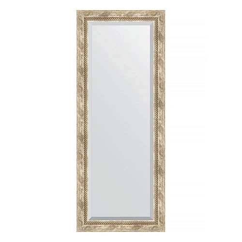 Зеркало в багетной раме Evoform Exclusive BY 3511 53 x 133 см, прованс с плетением Зеркало в багетной раме Evoform Exclusive BY 3511 53 x 133 см, прованс с плетением