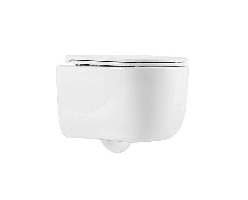 Унитаз подвесной Vincea Evo VT1-64ST Tornado, белый, ультратонкое сиденье soft-close Унитаз подвесной Vincea Evo VT1-64ST Tornado, белый, ультратонкое сиденье soft-close