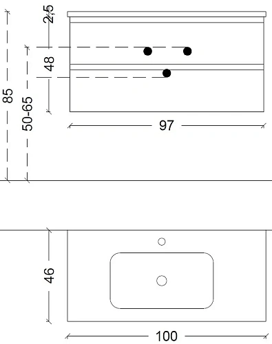 Тумба под раковину Boheme CAPOLDA 100 light wood 849-100-LW Тумба под раковину Boheme CAPOLDA 100 light wood 849-100-LW