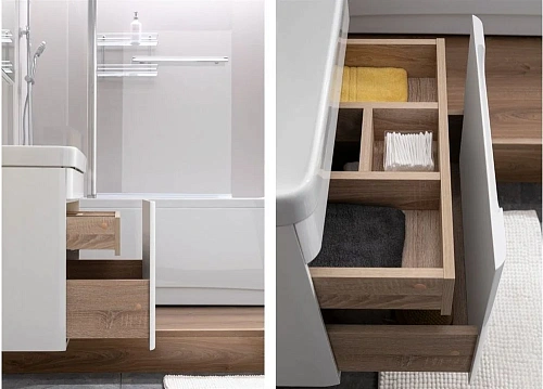 Комплект мебели Aquanet София 80 белый 00203650 Комплект мебели Aquanet София 80 белый 00203650