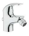 Смеситель для биде GROHE BauCurve с донным клапаном, хром (32849000) Смеситель для биде GROHE BauCurve с донным клапаном, хром (32849000)