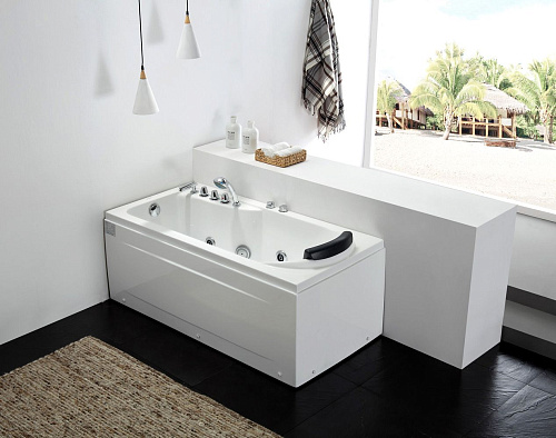 Акриловая ванна Gemy G9006-1.7 B L 172x77 прямоугольная, левая, гидромассажная Акриловая ванна Gemy G9006-1.7 B L 172x77 прямоугольная, левая, гидромассажная