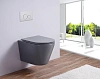 Унитаз подвесной Esbano CLAVEL (ESUPCLAVGM) Matt Grey 480x360x355 с крышкой микролифт