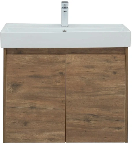 Тумба под раковину Aquanet Nova Lite 75 дуб рустикальный (2 дверцы) 00298852 Тумба под раковину Aquanet Nova Lite 75 дуб рустикальный (2 дверцы) 00298852
