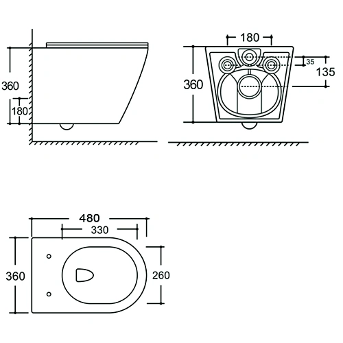 Унитаз подвесной Aquanet Atago 3.0 Tornado 00348006 с сиденьем, белый Унитаз подвесной Aquanet Atago 3.0 Tornado 00348006 с сиденьем, белый