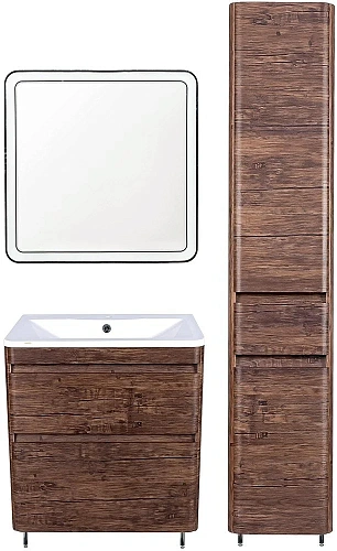 Тумба под раковину Style Line Атлантика 60, Люкс старое дерево, PLUS СС-00002207 Тумба под раковину Style Line Атлантика 60, Люкс старое дерево, PLUS СС-00002207