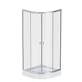 Душевой уголок AM.PM X-Joy W88E-205-080MT64 Twin Slide c поддоном, 80x80, профиль хром матовый Душевой уголок AM.PM X-Joy W88E-205-080MT64 Twin Slide c поддоном, 80x80, профиль хром матовый