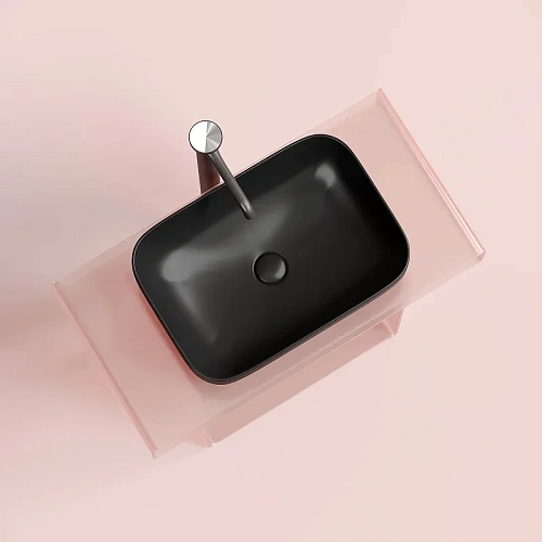 Раковина Ceramica Nova ELEMENT CN6055MB черный матовый накладная Раковина Ceramica Nova ELEMENT CN6055MB черный матовый накладная