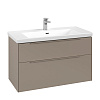 Картинка анонса товара «тумба под раковину villeroy &amp; boch subway 3.0 taupe / taupec57002vm»