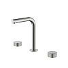 Картинка анонса товара «смеситель для раковины boheme stick 152-nb.3 linea на 3 отверстия nickel brush»