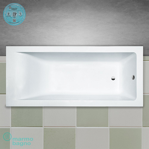 Ванна из искусственного камня Marmo Bagno Ницца 170x70 MB-N170-70 Ванна из искусственного камня Marmo Bagno Ницца 170x70 MB-N170-70