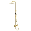 Душевая система WHITECROSS Y Y1234BASICGLB термостатическая, брашированное золото Душевая система WHITECROSS Y Y1234BASICGLB термостатическая, брашированное золото
