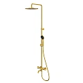 Душевая система WHITECROSS Y Y1234BASICGLB термостатическая, брашированное золото Душевая система WHITECROSS Y Y1234BASICGLB термостатическая, брашированное золото