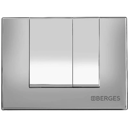 Инсталляция для унитаза BERGES NOVUM с кнопкой смыва, S3 хром глянец 040243 Инсталляция для унитаза BERGES NOVUM с кнопкой смыва, S3 хром глянец 040243