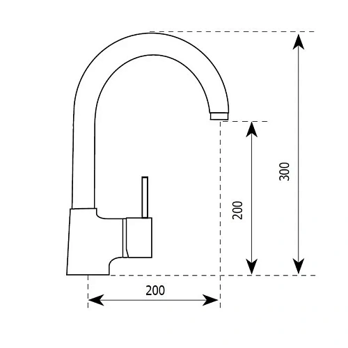 Смеситель для раковины Paini Ovo 86CR205LLWF без донного клапана высокий Смеситель для раковины Paini Ovo 86CR205LLWF без донного клапана высокий