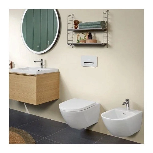 Унитаз подвесной Villeroy & Boch Subway 3.0 4670TSR1 (4670 TS R1) CeramicPlus, TwistFlush Унитаз подвесной Villeroy & Boch Subway 3.0 4670TSR1 (4670 TS R1) CeramicPlus, TwistFlush