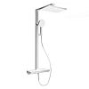 Душевая система Sancos Vos SC6100CH с термостатом, изливом, полкой, шлангом 1,5 м, верхним и ручным душем, хром Душевая система Sancos Vos SC6100CH с термостатом, изливом, полкой, шлангом 1,5 м, верхним и ручным душем, хром