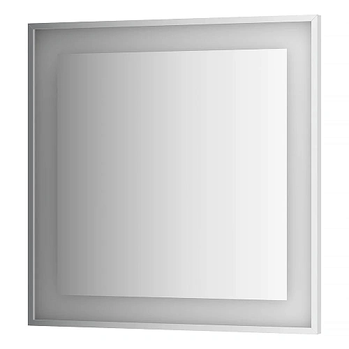 Зеркало Evoform Ledside в багетной раме и LED-светильником BY 2211 90х90 см Зеркало Evoform Ledside в багетной раме и LED-светильником BY 2211 90х90 см
