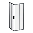 Душевой уголок AM.PM Gem W90G-403-8080-BT 80x80 черный матовый, стекло прозрачное Душевой уголок AM.PM Gem W90G-403-8080-BT 80x80 черный матовый, стекло прозрачное