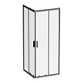 Душевой уголок AM.PM Gem W90G-403-8080-BT 80x80 черный матовый, стекло прозрачное Душевой уголок AM.PM Gem W90G-403-8080-BT 80x80 черный матовый, стекло прозрачное