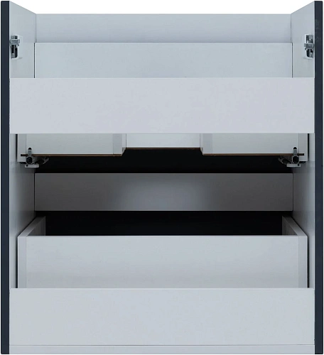 Тумба под раковину Aquanet Практика 60 маренго 2 ящика 00330458 напольная/подвесная Тумба под раковину Aquanet Практика 60 маренго 2 ящика 00330458 напольная/подвесная