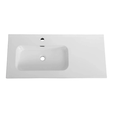 Раковина CEZARES CZR-8095-100-L белый 1010x460 керамика Раковина CEZARES CZR-8095-100-L белый 1010x460 керамика