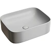 Раковина Ceramica Nova ELEMENT CN6052MSG серый матовый накладная Раковина Ceramica Nova ELEMENT CN6052MSG серый матовый накладная