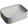 Раковина Ceramica Nova ELEMENT CN6052MSG серый матовый накладная Раковина Ceramica Nova ELEMENT CN6052MSG серый матовый накладная