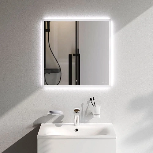 Зеркало AM.PM Spirit V2.0 M71AMOX0601SA с LED-подсветкой и системой антизапотевания, сенсор, 60 см Зеркало AM.PM Spirit V2.0 M71AMOX0601SA с LED-подсветкой и системой антизапотевания, сенсор, 60 см