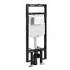 Картинка анонса товара «инсталляция для унитаза wasserkraft dinkel 58tlt.010.me.wh01 с клавишей смыва белый»