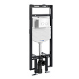 Инсталляция для унитаза WasserKRAFT Dinkel 58TLT.010.ME.WH01 с клавишей смыва белый Инсталляция для унитаза WasserKRAFT Dinkel 58TLT.010.ME.WH01 с клавишей смыва белый