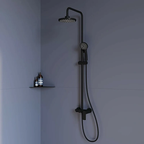 Душевая система RGW Shower Panels SP-26B черный Душевая система RGW Shower Panels SP-26B черный