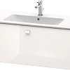 Тумба под раковину Duravit Brioso BR400302222 подвесная 102 см белый глянцевый Тумба под раковину Duravit Brioso BR400302222 подвесная 102 см белый глянцевый