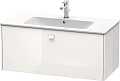 Тумба под раковину Duravit Brioso BR400302222 подвесная 102 см белый глянцевый Тумба под раковину Duravit Brioso BR400302222 подвесная 102 см белый глянцевый