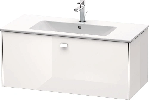 Тумба под раковину Duravit Brioso BR400302222 подвесная 102 см белый глянцевый Тумба под раковину Duravit Brioso BR400302222 подвесная 102 см белый глянцевый