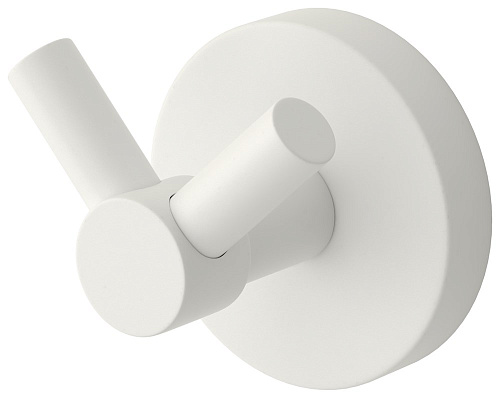 Крючок Сунержа Виктория настенная (L 50) 30-3007-0000 Матовый белый Крючок Сунержа Виктория настенная (L 50) 30-3007-0000 Матовый белый