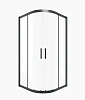 Душевой уголок Timo (T46) TPSS-90/03C-8 900x900x2000, профиль черный, стекло прозрачное 8 мм Душевой уголок Timo (T46) TPSS-90/03C-8 900x900x2000, профиль черный, стекло прозрачное 8 мм