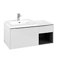 Тумба под раковину Villeroy & Boch Subway 3.0 Brilliant White / Brilliant White C57200VE Тумба под раковину Villeroy & Boch Subway 3.0 Brilliant White / Brilliant White C57200VE